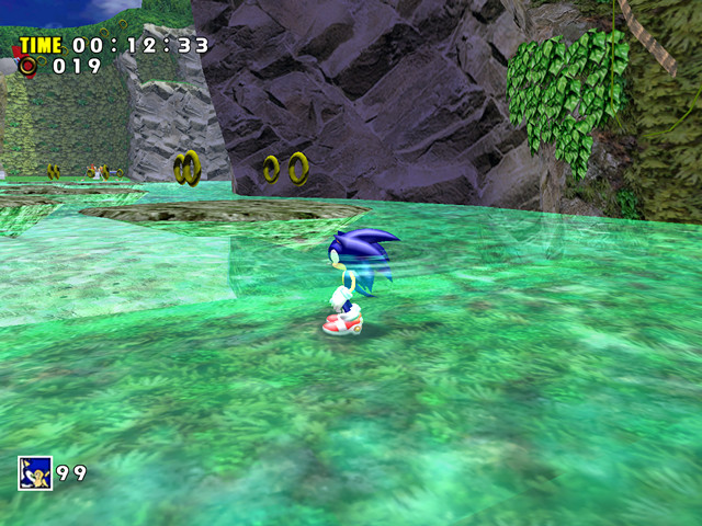 An Ordinary Sonic ROM Hack - Green Hill Zone Playthrough on Make a GIF